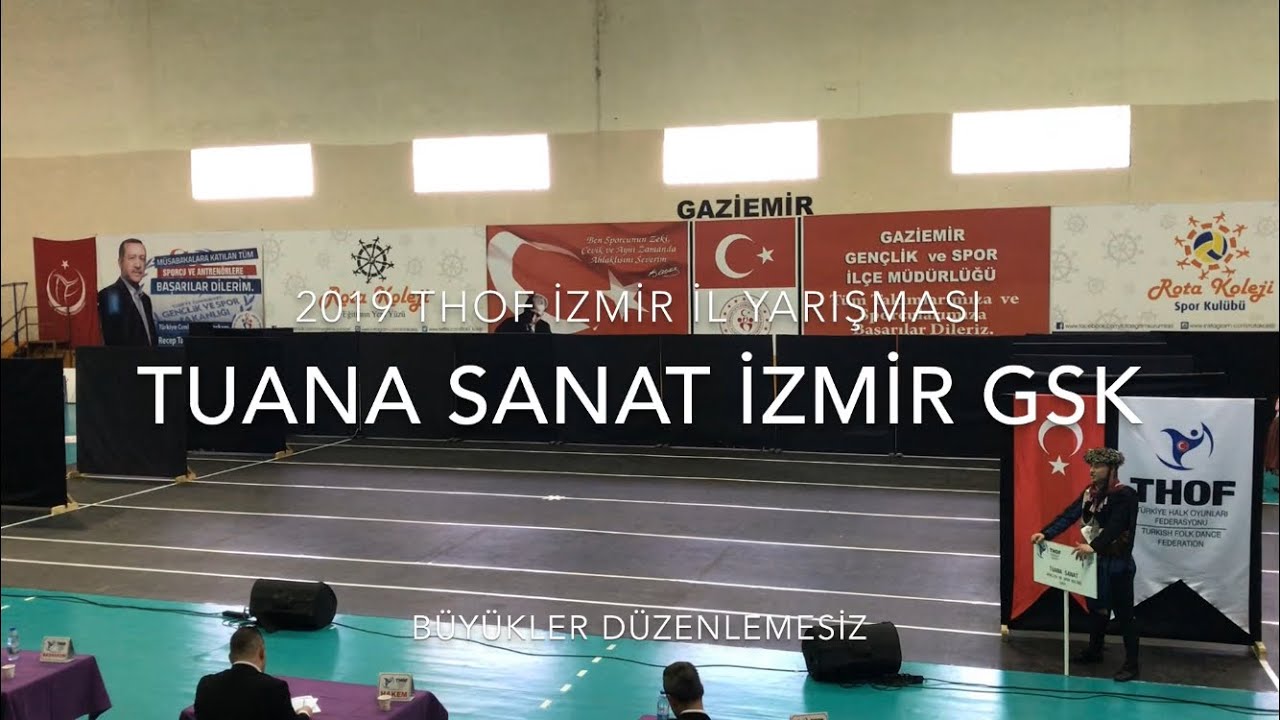 Tuana Sanat İzmir GSK (Manisa Yöresi) | Büyükler Düzenlemesiz | 2019 THOF İzmir #Zeybekoloji