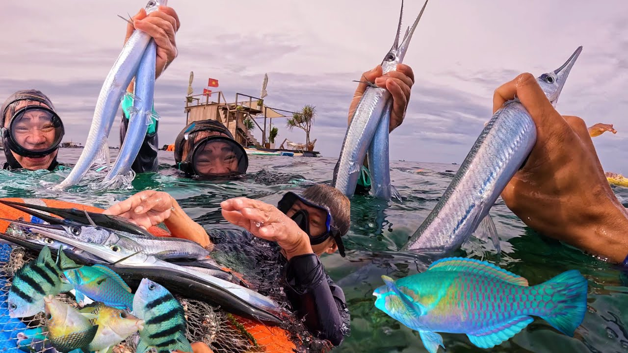 C&ugrave;ng Anh Em Trong X&oacute;m Mang Lưới Ra Kiếm Mẻ C&aacute; Tươi Cực Đ&atilde;