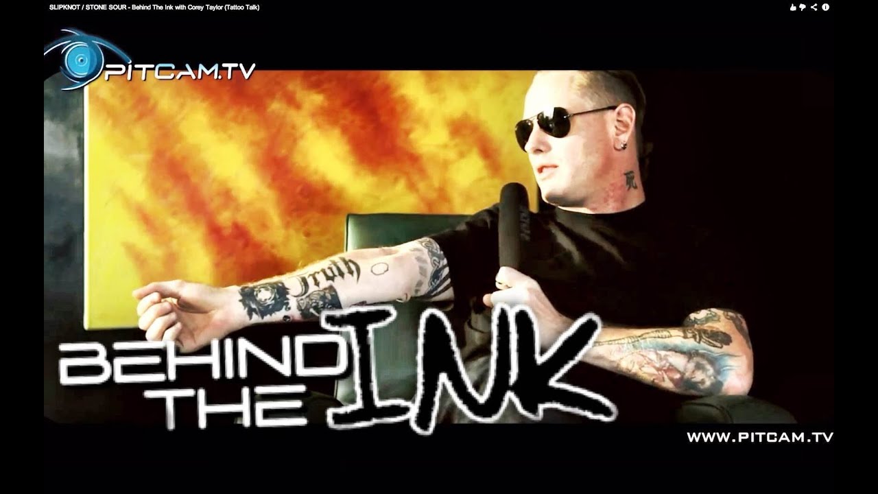 SLIPKNOT / STONE SOUR - Behind The Ink with Corey Taylor (Tattoo Talk)