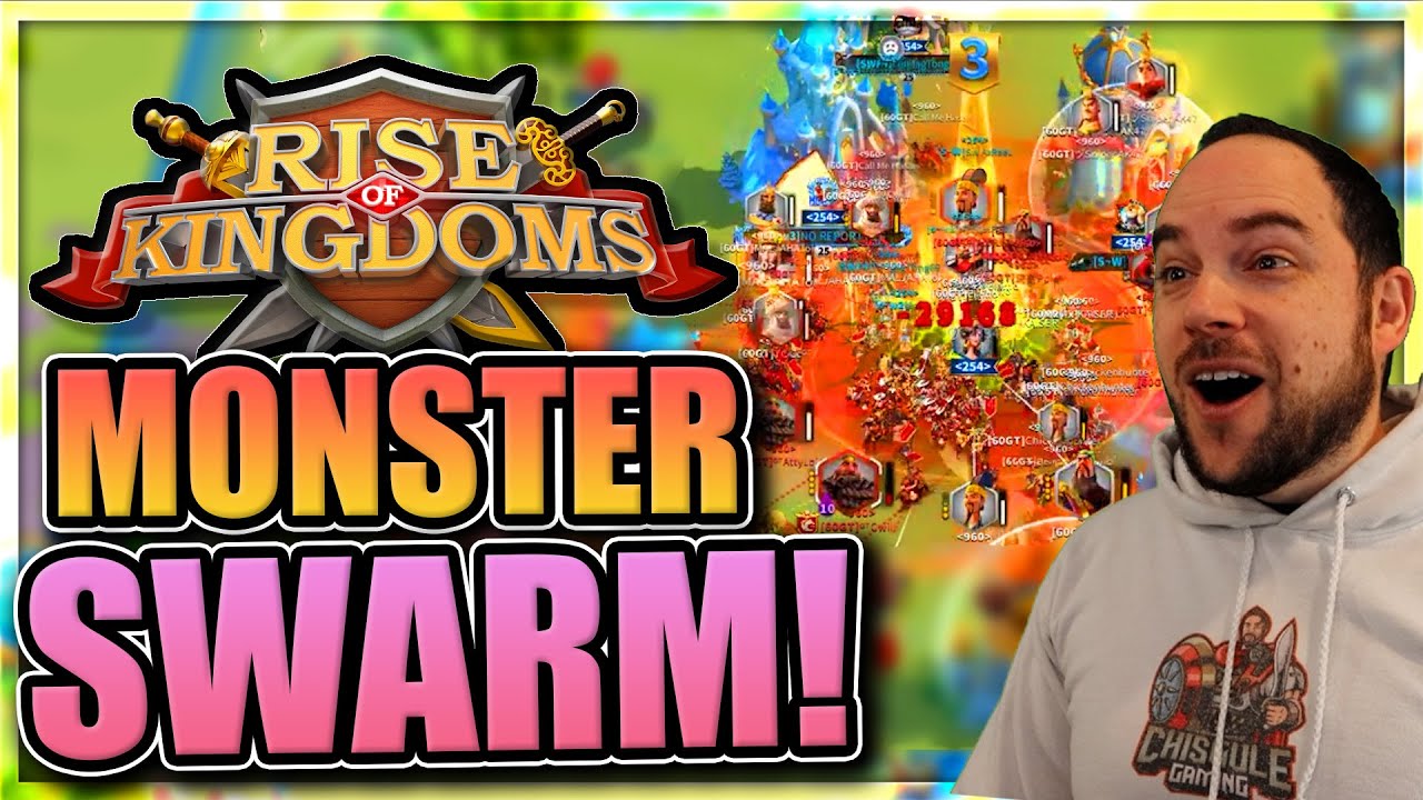Insane 1960 Flag Swarm [Gorgo Attila captain] Rise of Kingdoms