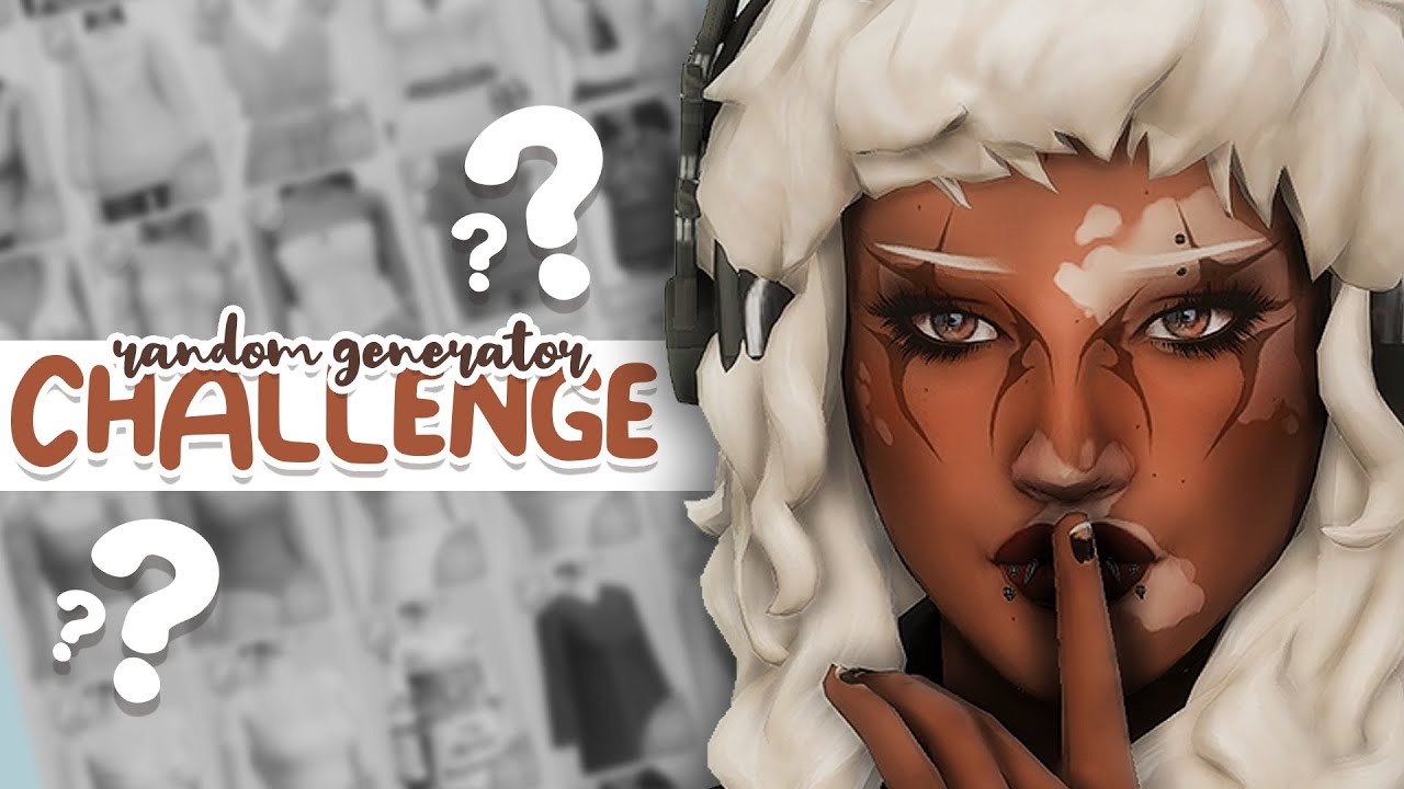 Генератор случайных чисел выбирает моего сима! ✨| Sims 4: Испытание создания сима