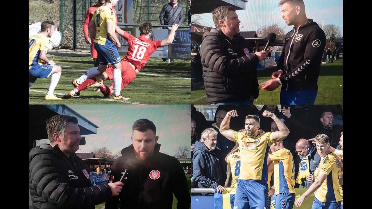 SV Todesfelde gegen FC Kilia Kiel, Inklusive Busreise, Interviews und strittige Szene im Strafraum