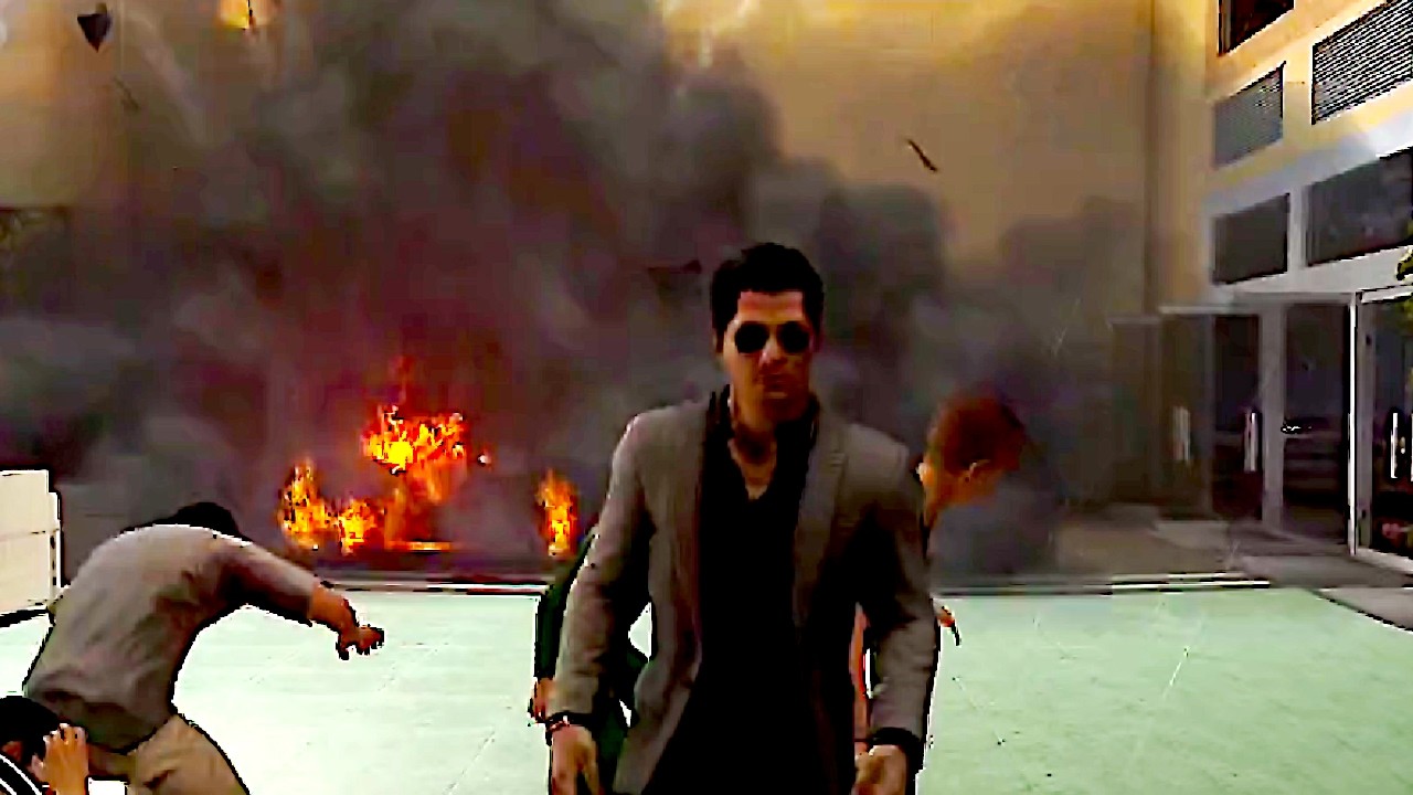 Já viu um CARRO dentro do Hospital de um GTA?  Sleeping Dogs