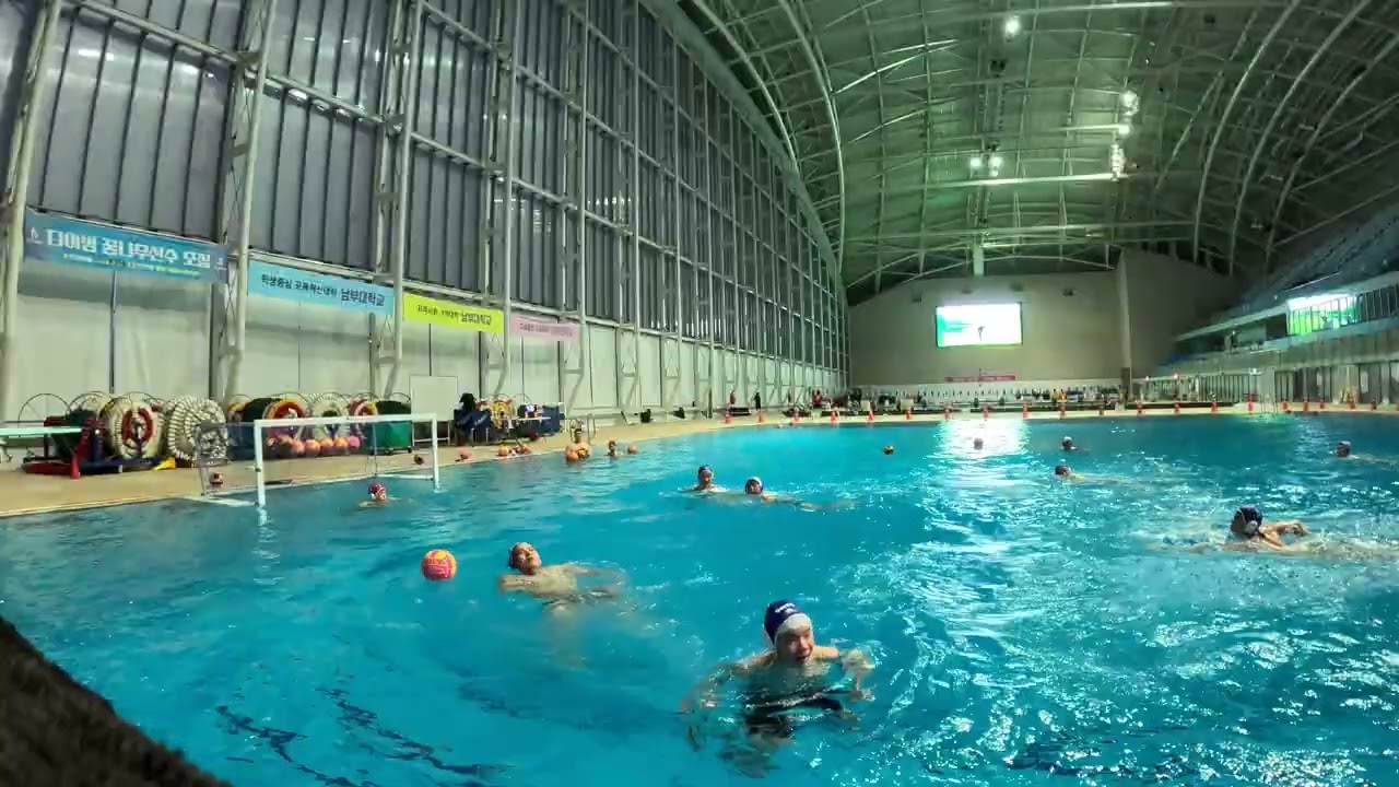 20260120 남부대학교 아마추어 수구팀 싹수 연습경기 백모측 2경기
