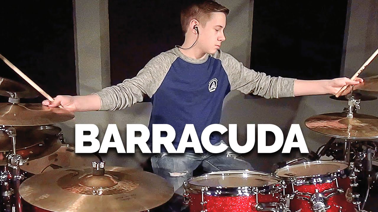BARRACUDA - HEART (Drum Cover) age 12