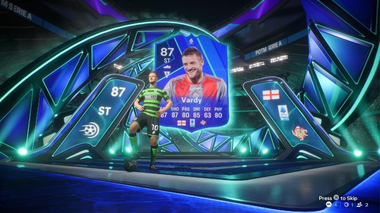 EA SPORTS FC 26 Jamie Vardy POTM SBC Pull