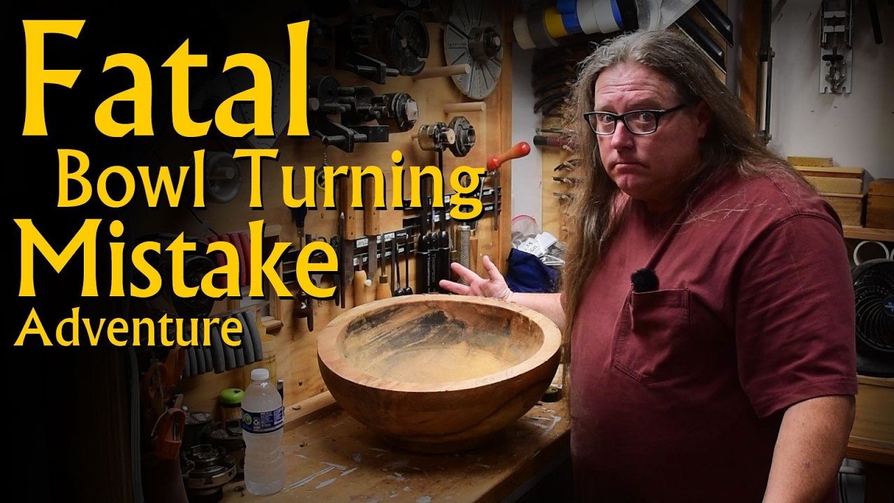 Can  a Fatal Bowl Turning Mistake be Fixed - Wedding Gift on the Line