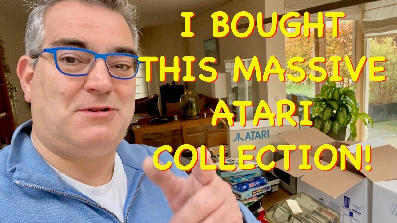 I bought a massive Atari collection! - Erix Collectables 245