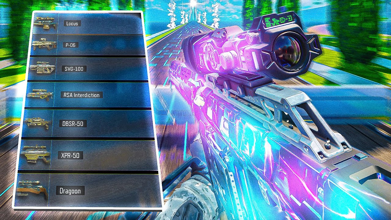 I HIT a Clip with Every SNIPER in Black Ops 3...