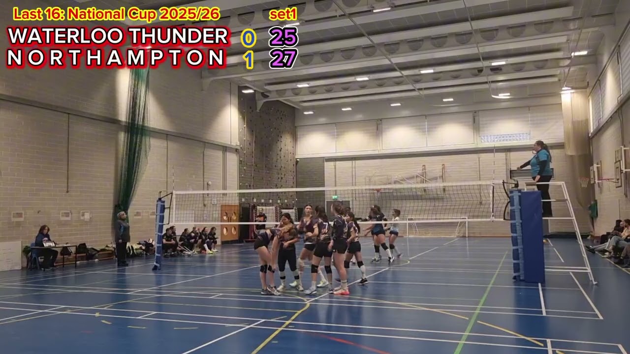 L16 National Cup 2025/26: WATERLOO THUNDER v NORTHAMPTON [10/01/2026]