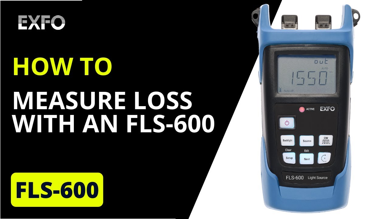 Использование FLS-600 для измерения потерь | Инструкции