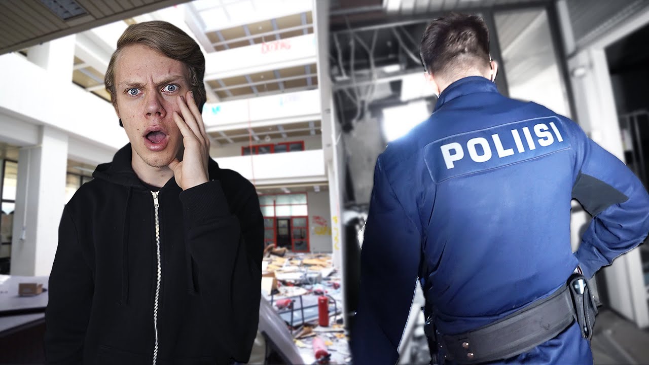 Mentiin HYLÄTTYYN taloon ja POLIISIT TULI...