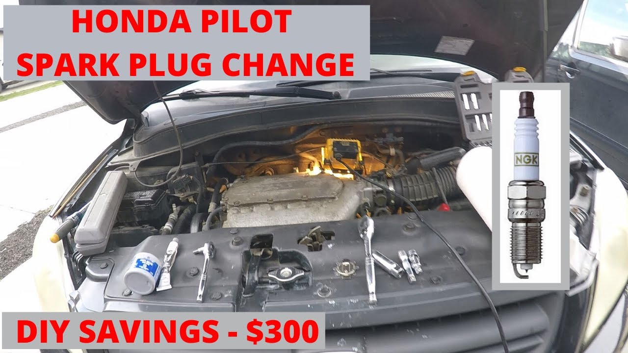 2005 Honda Pilot Spark Plug Change