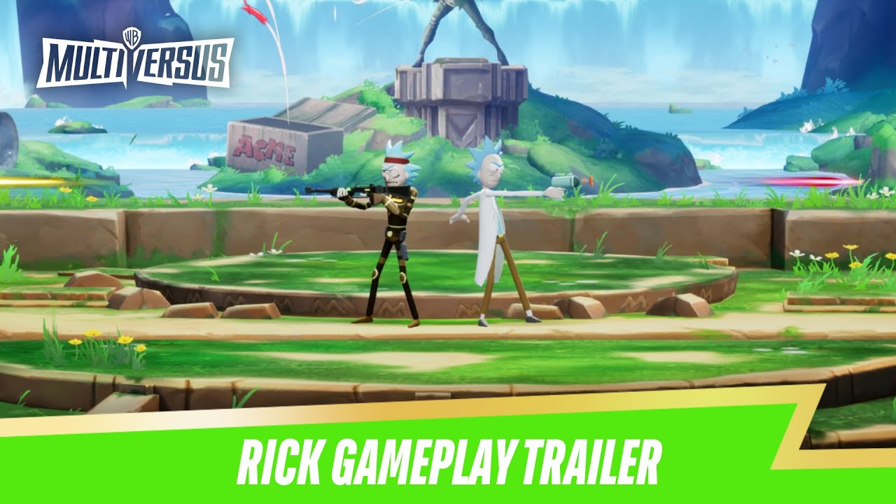 MultiVersus - Rick Sanchez official gameplay trailer