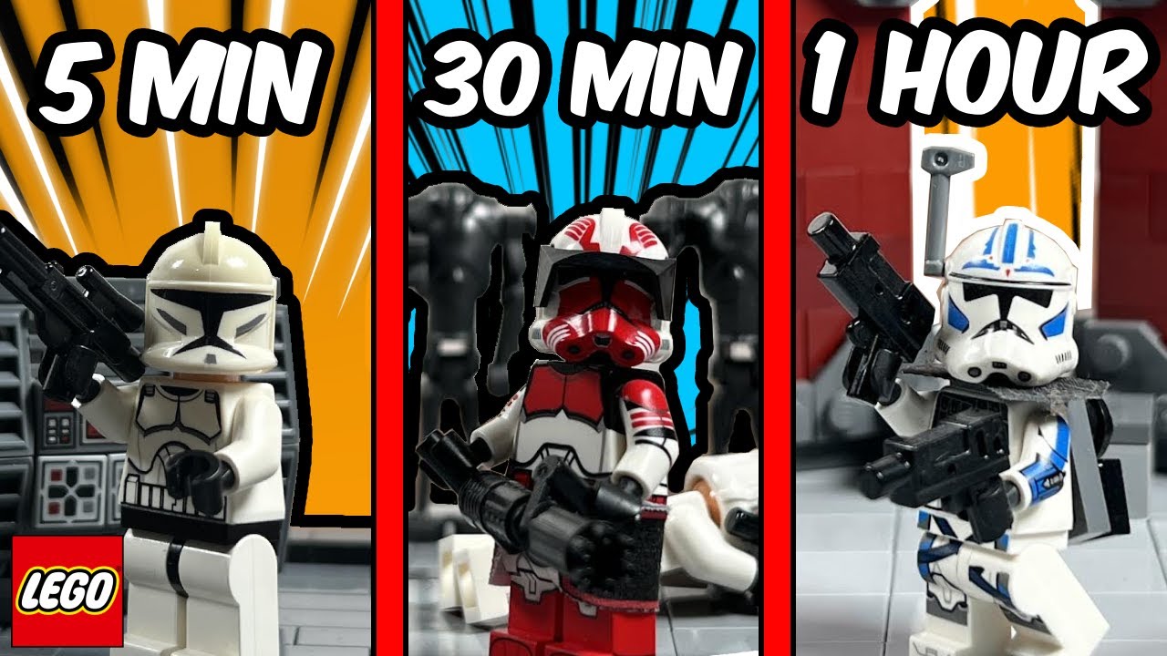 I Built the 3 Saddest LEGO Star Wars Deaths