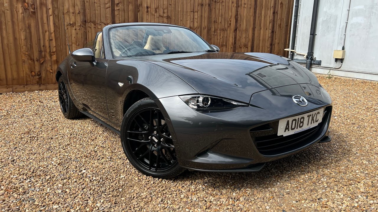 One of only 300 made! Stunning Mazda MX-5 Z-Sport finished in Machine Grey Metallic for sale!!!