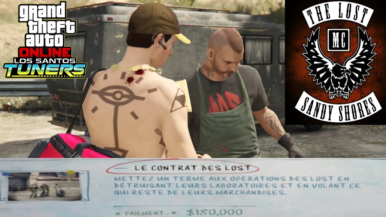 LE CONTRAT DES LOST SEUL RAPIDE GTA 5 . THE LOST CONTRACT FAST SOLO LOS SANTOS TUNERS GTA ONLINE
