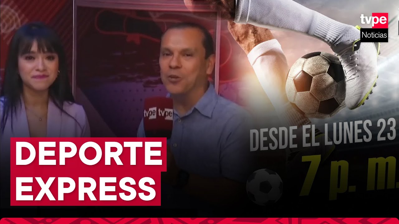 Deporte Express, de lunes a viernes a las 7 p. m., por TVPer&uacute;