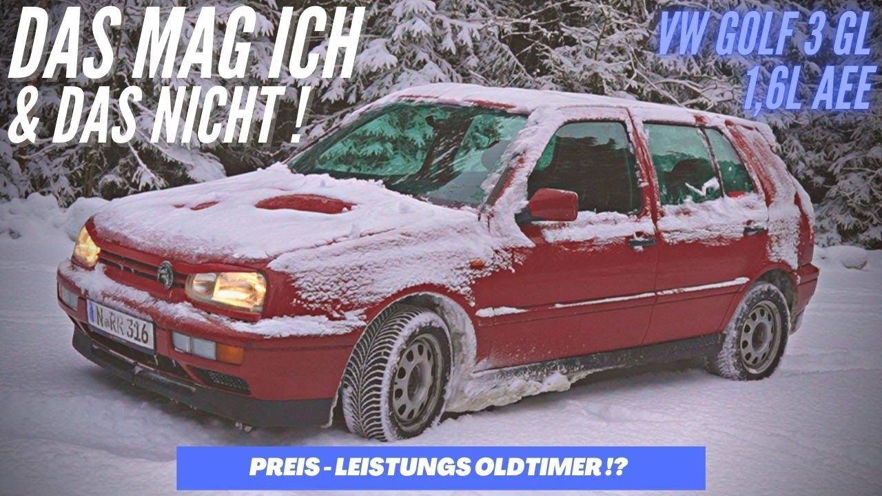 VW Golf 3 GL | Dinge die ich mag & die ich nicht mag🤔 Alltagstauglicher Oldtimer oder Verzichtsauto