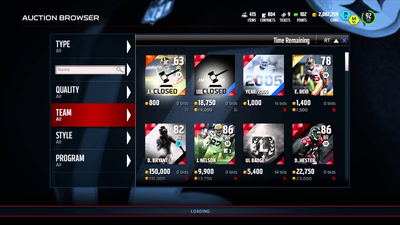 MUT 16 UL Sean Taylor and Dez byrant... Draft Champions
