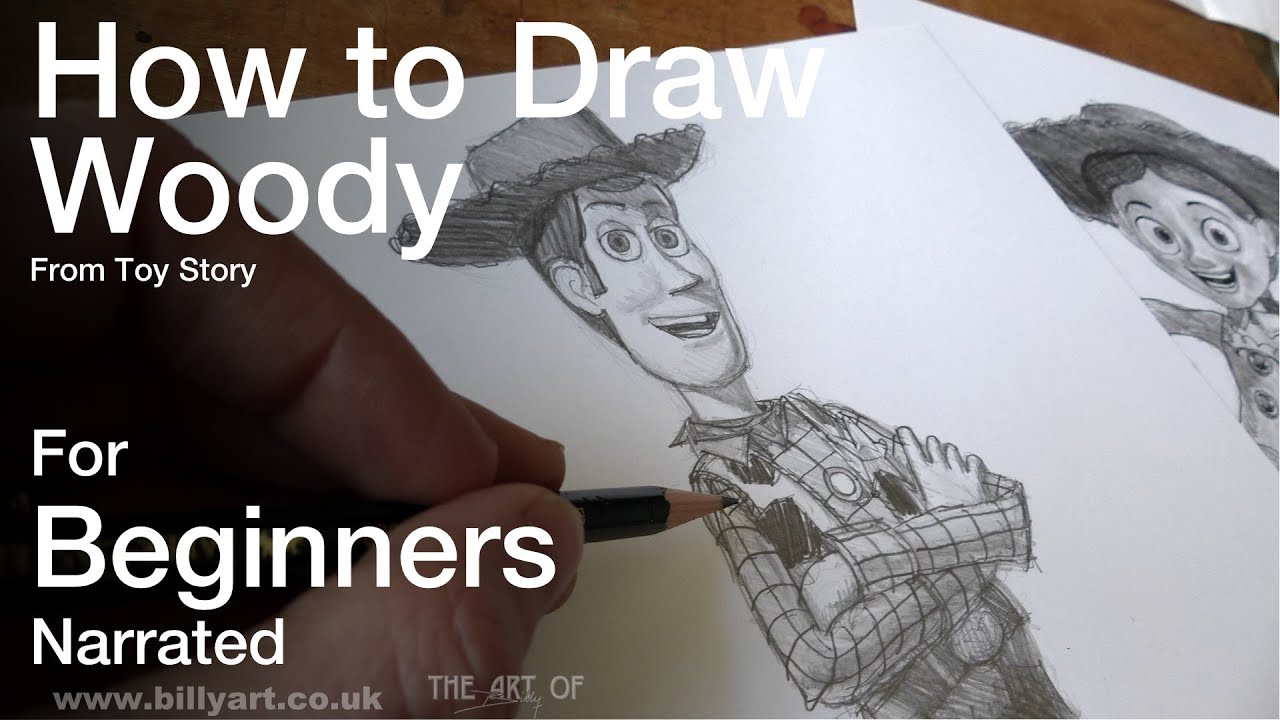 How to Draw Woody from Toy Story