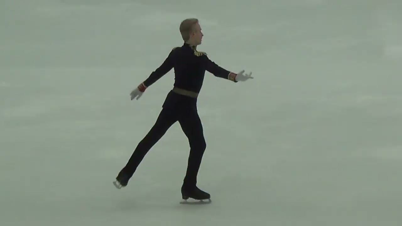Матвей Ветлугин. Чемпионат  СПб. Произвольная программа