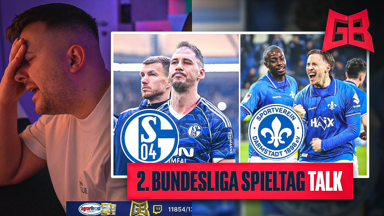 Schalke SCHLÄGT sich SELBST..🙄 Darmstadt neuer TABELLENFÜHRER 🥇 GamerBrother 2. LIGA TALK 😬