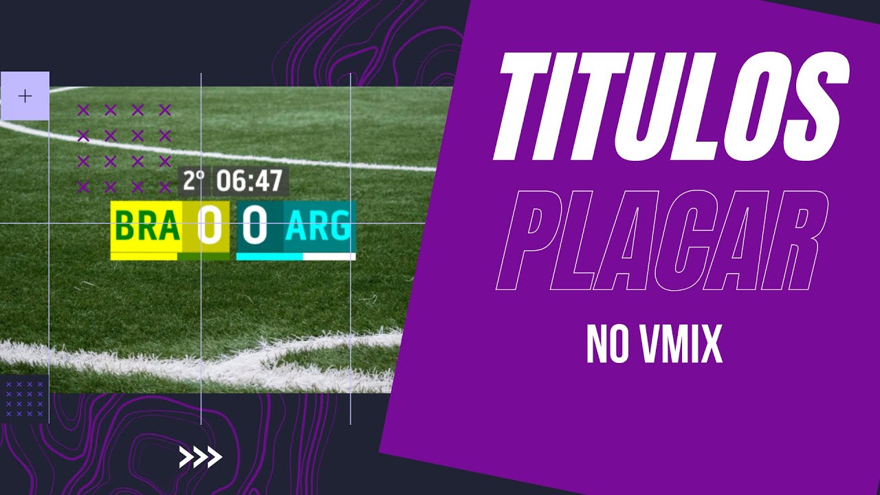 Titulo Placar vMix