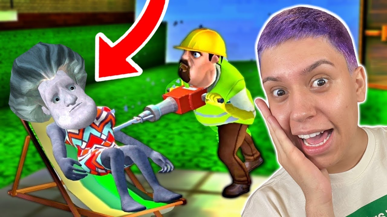 PROFESSORA ASSUSTADORA VIROU PEDRA!! (Scary Teacher)