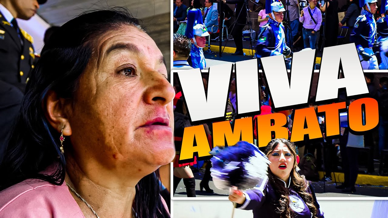 DESFILE 12 DE NOVIEMBRE AMBATO | Señora Marianita