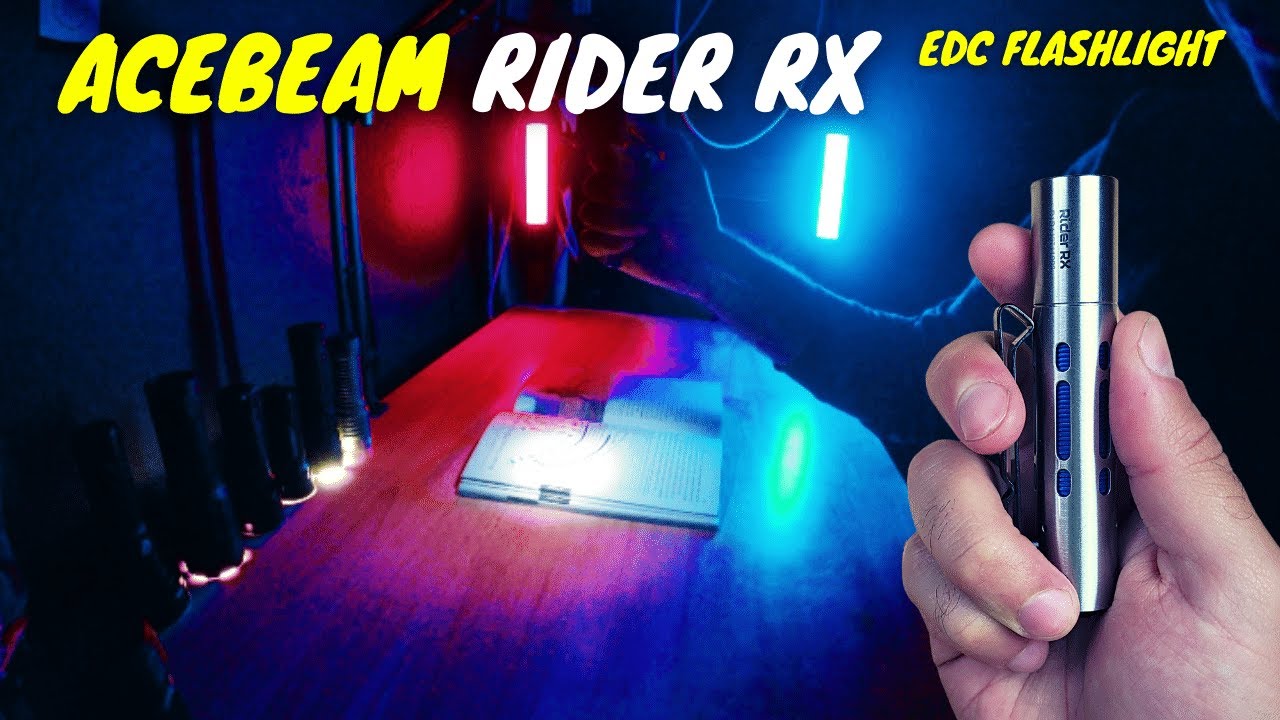 Is the ACEBEAM RIDER RX  the Best 14500/AA EDC FLASHLIGHT of 2022?