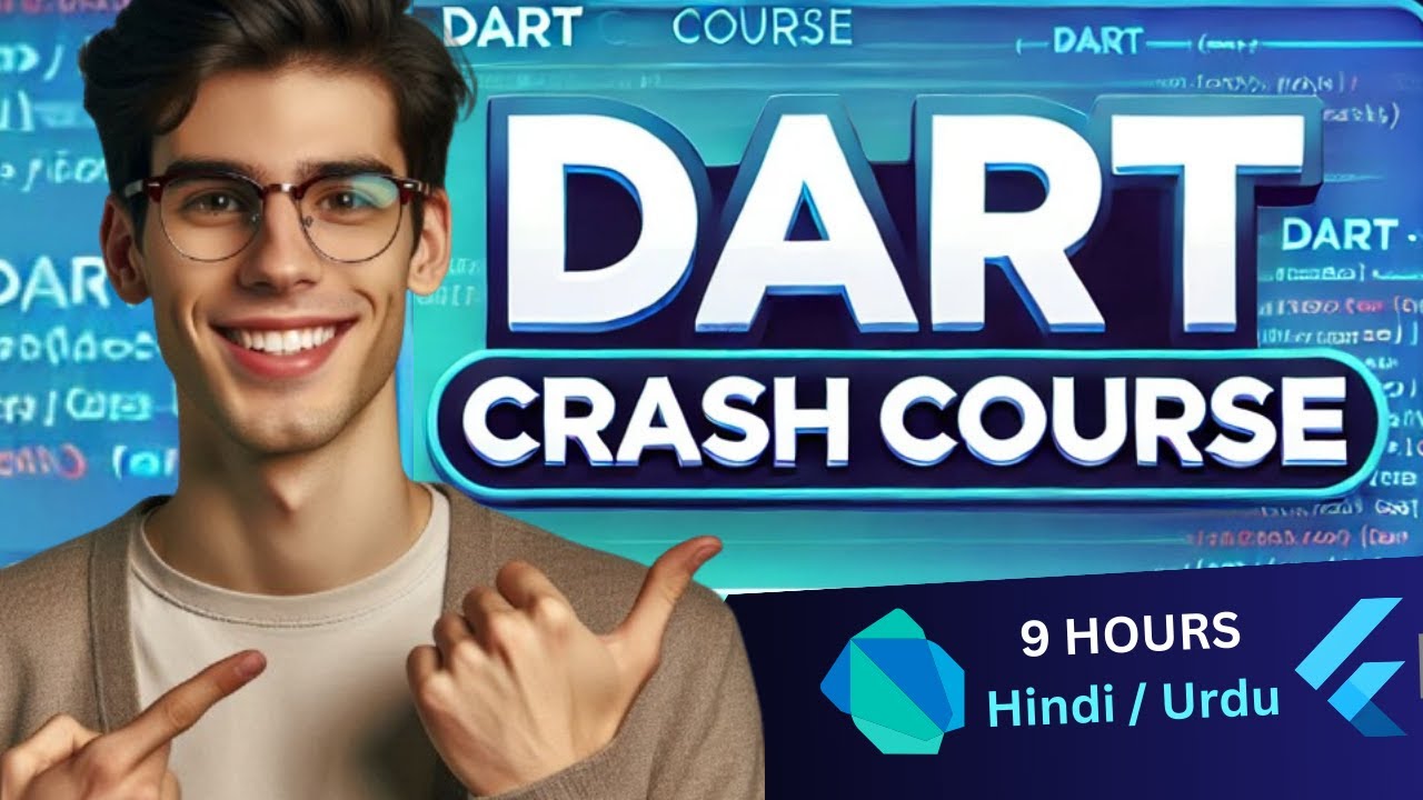 DART FULL COURSE in 9 HOURS ️‍🔥 Dart Programming Language 🎙️ HINDI URDU