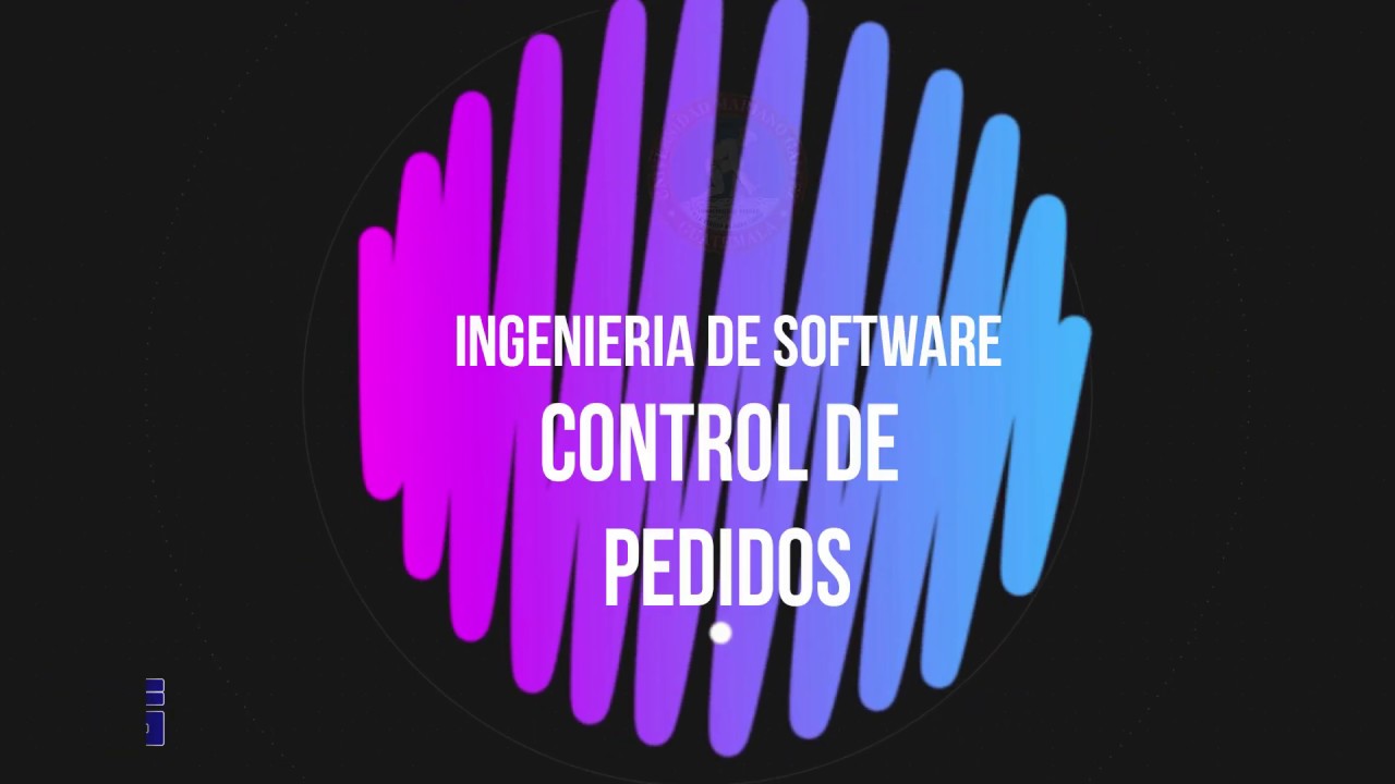Control de Pedidos 2do Proyecto Ingenieria de Software