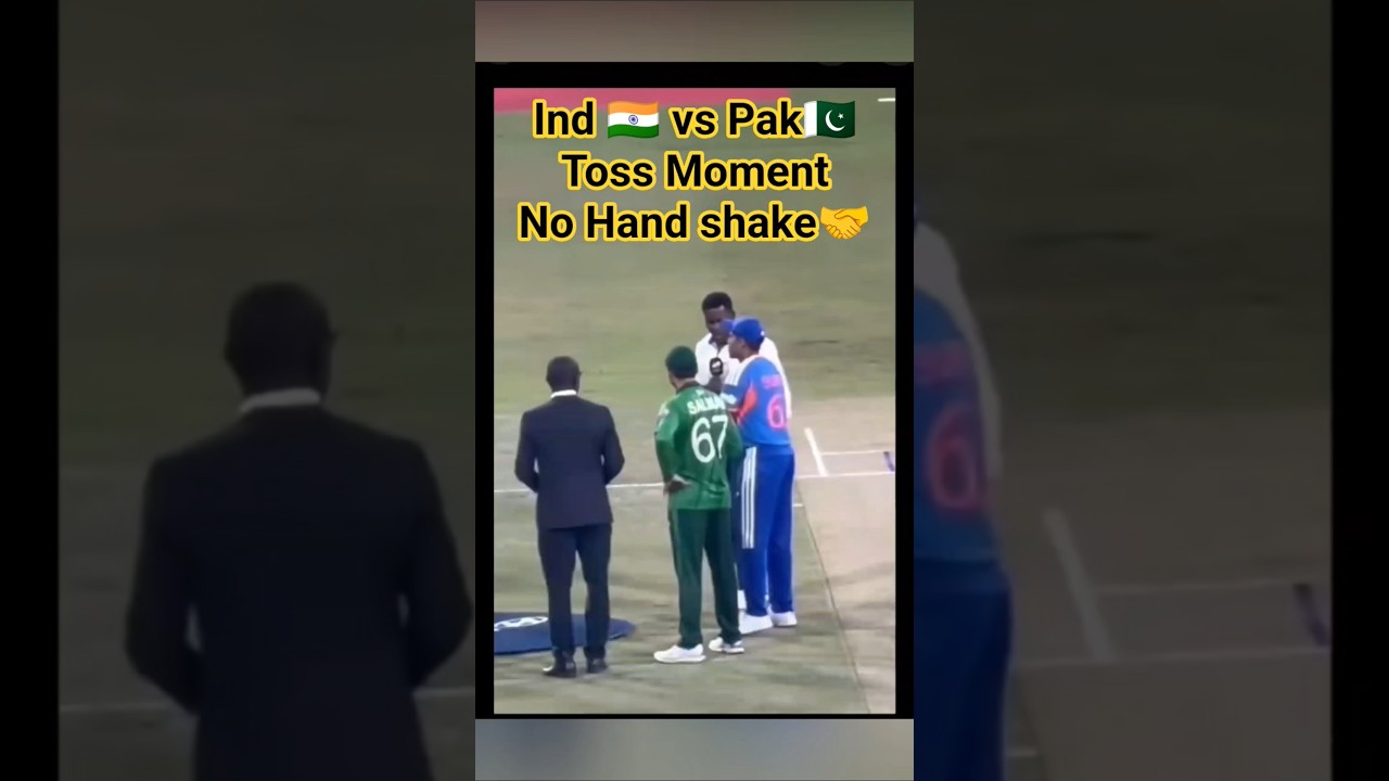 🇮🇳 India Vs Pak 🇵🇰 TOSS Moment &hearts;️