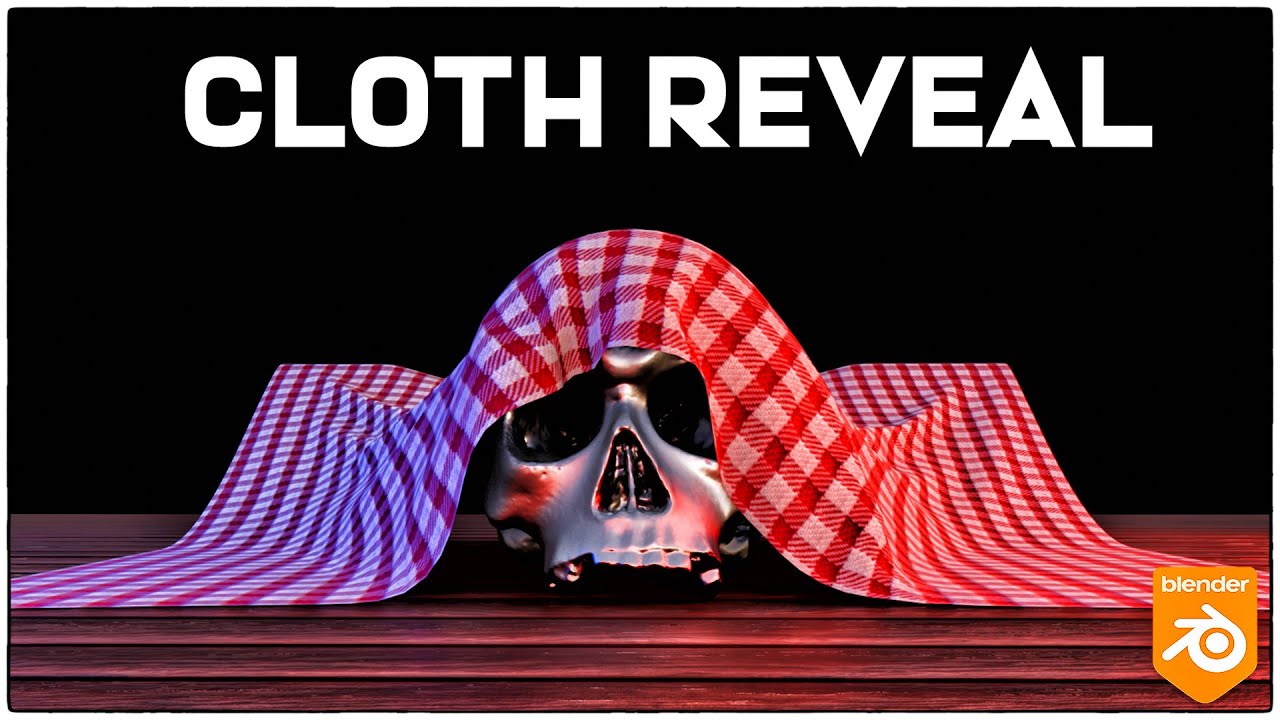 Cloth Reveal animations | Blender Beginners tutorial
