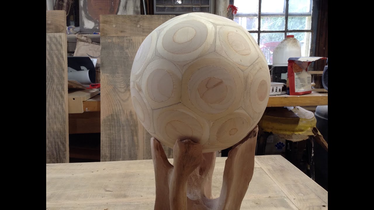 Woodworking : Wooden Soccer Ball/Trophy // How-To Part 1