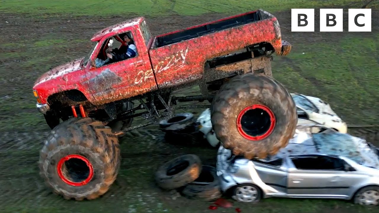 EPIC Monster Truck Course 🏁 Richie's LAST EVER Blue Peter Challenge | CBBC