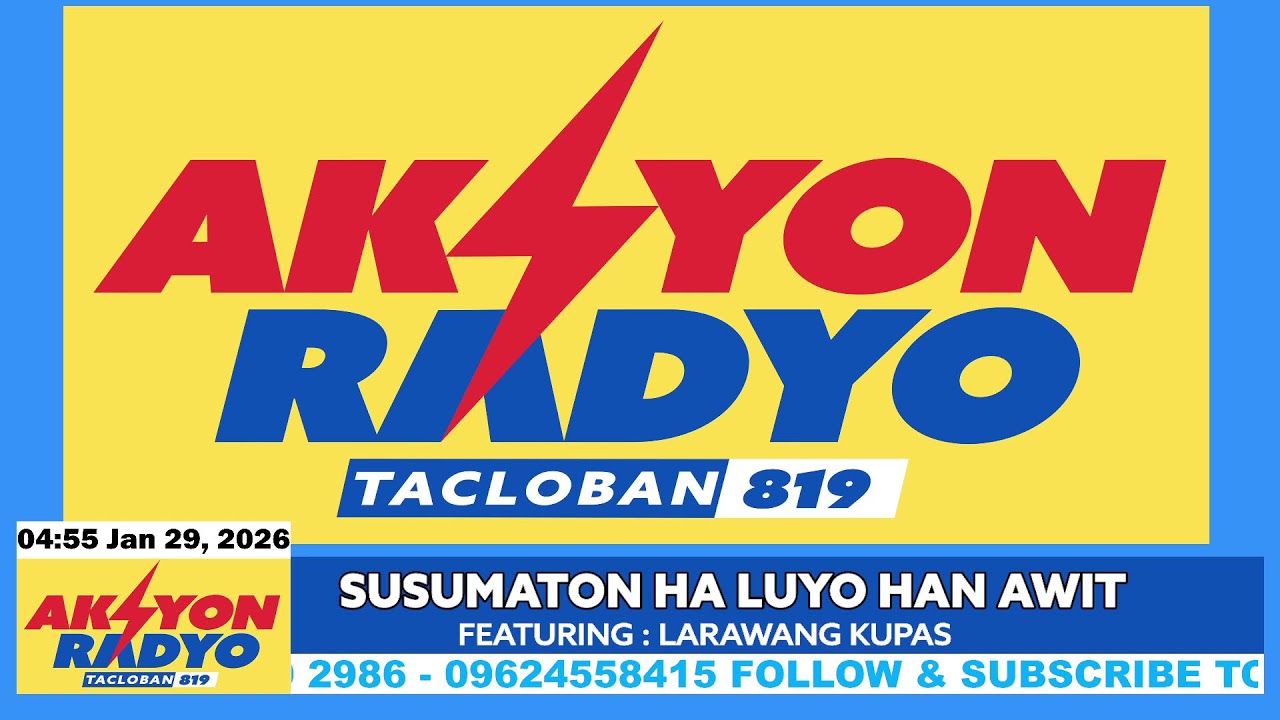 SUSUMATON HA LUYO HAN AWIT | JANUARY 29, 2026