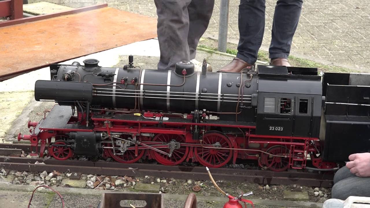 Stoomtrein 23023 . Stoomgroep Zuid  2015