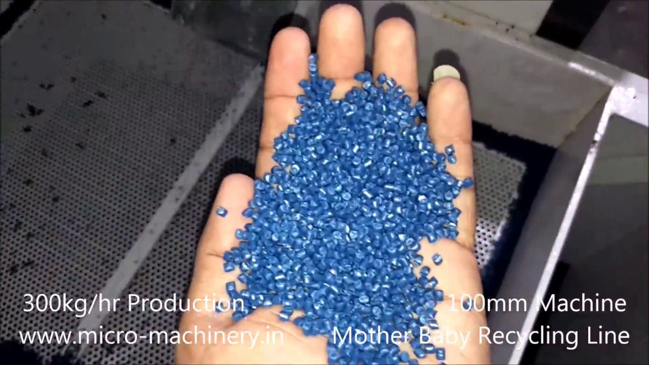 Plastic Granules Making Machine- GRANULEX 100D