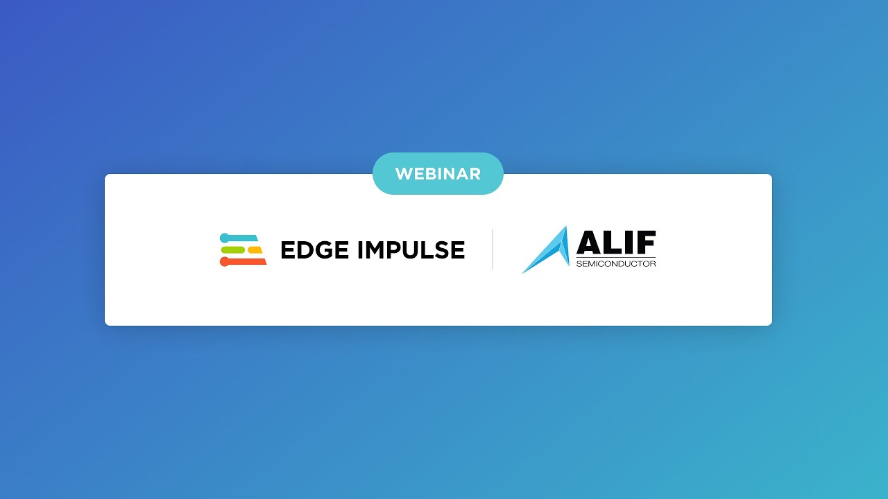 Learn to Build and Deploy Machine Learning Models for Alif's Advanced Ensemble Processors