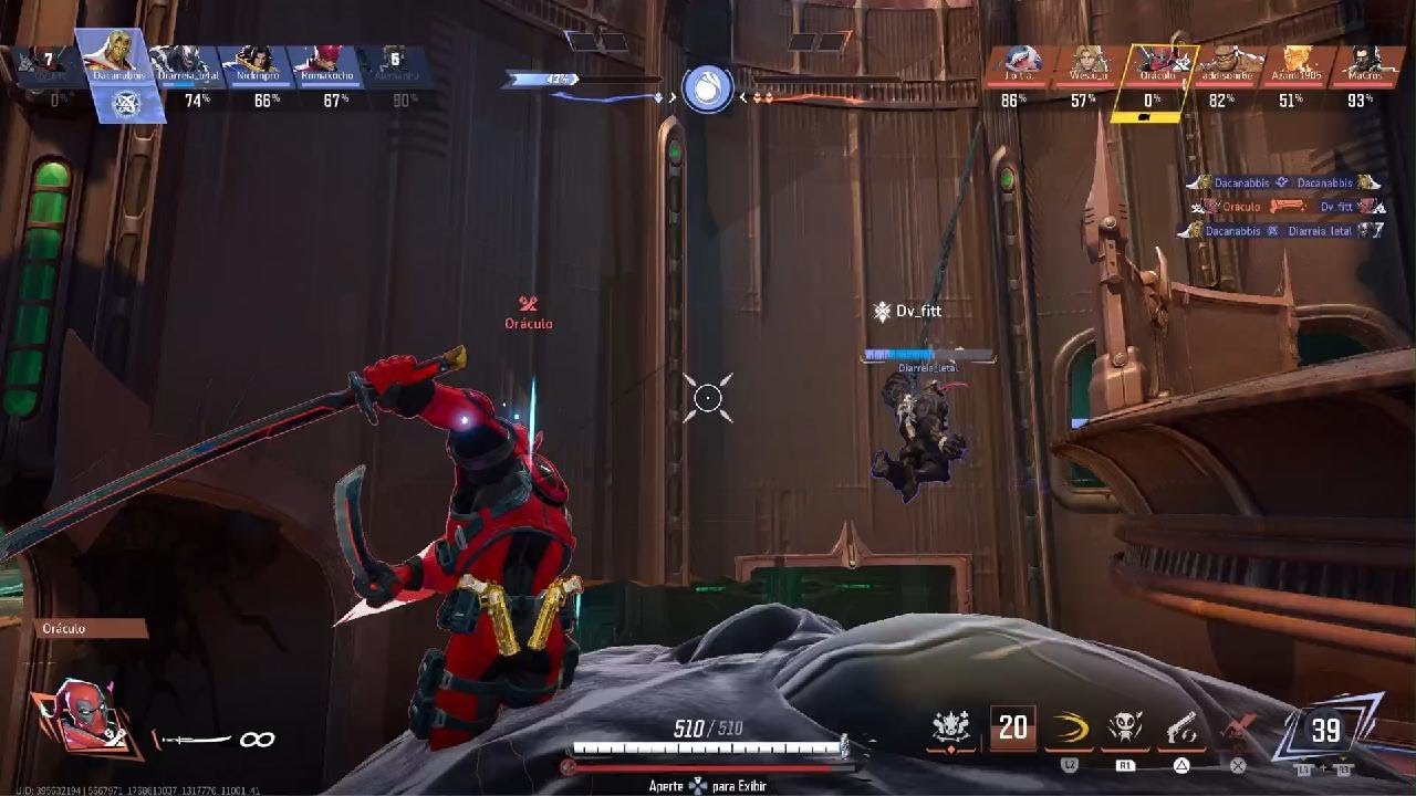 Marvel Rivals Gameplay de Deadpool