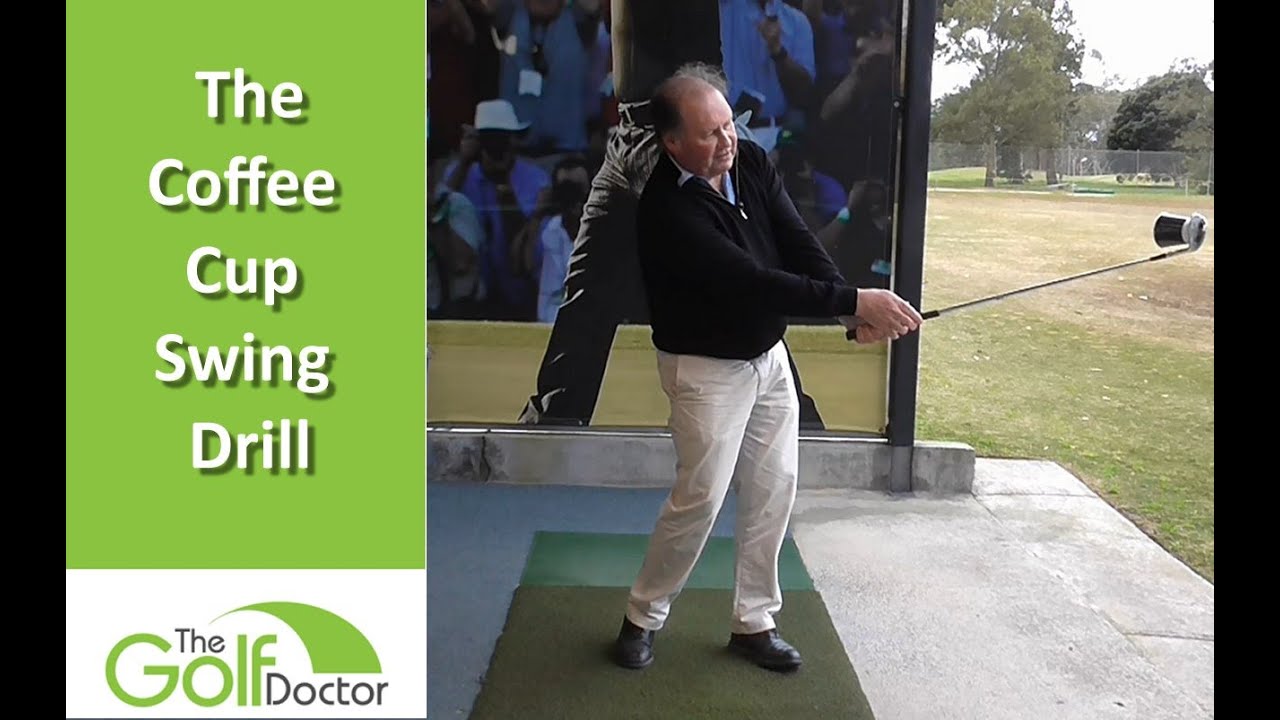 The Coffee Cup Golf Swing Drill