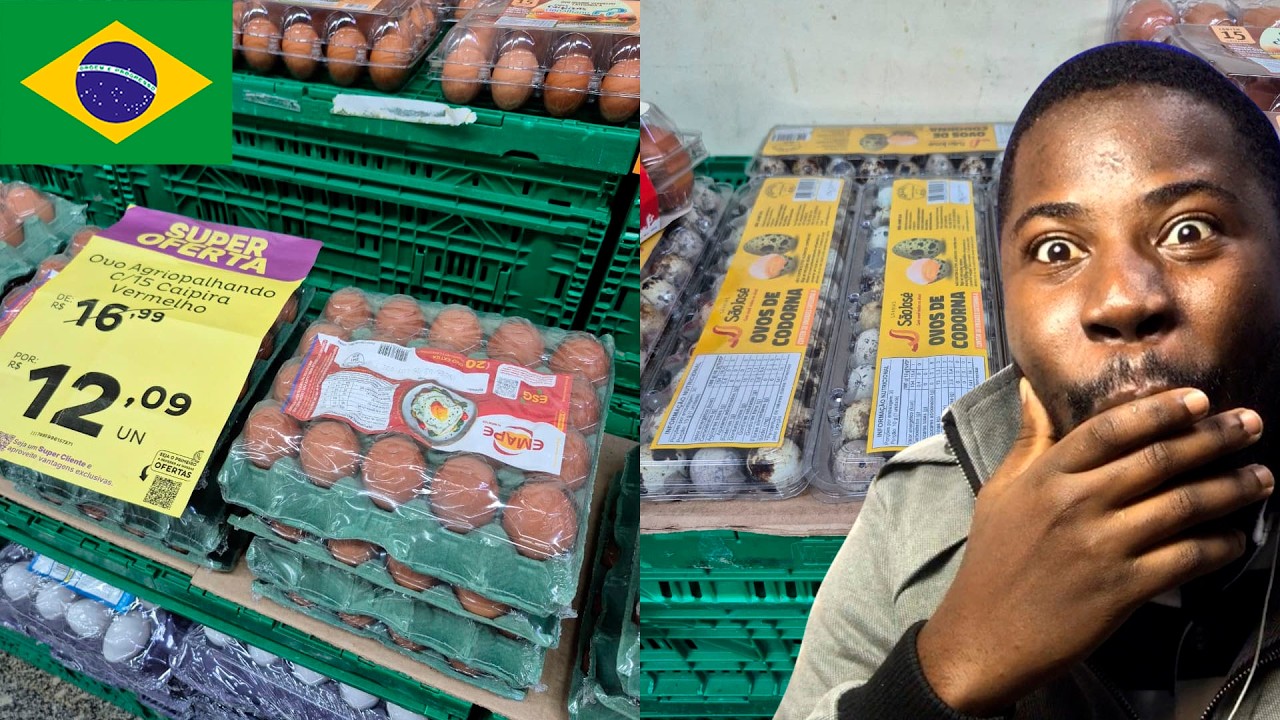 Variedade absurda dos mercados no Brasil  