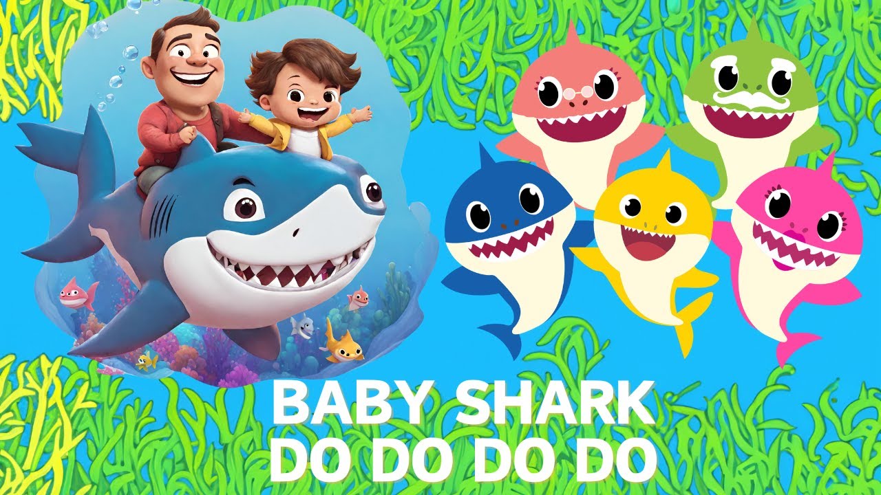Baby Shark Dance & Learn Colors 🌈🦈 | Ocean Adventure Song for Kids | 3D Nursery Rhymes