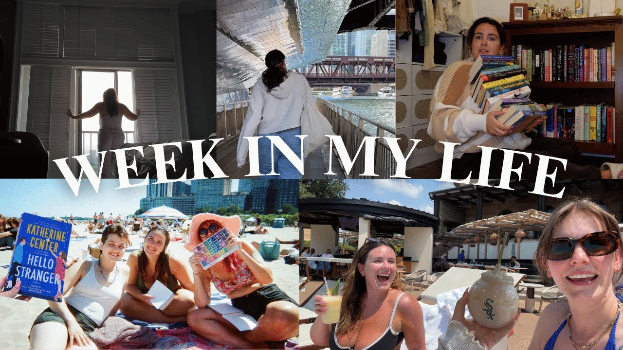 week in my life: ldw, organizing my fall tbr, long walks, making bouquets, and traveling home