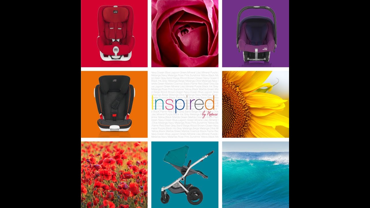 Britax R&ouml;mer - kolekcja Inspired by Nature 2016