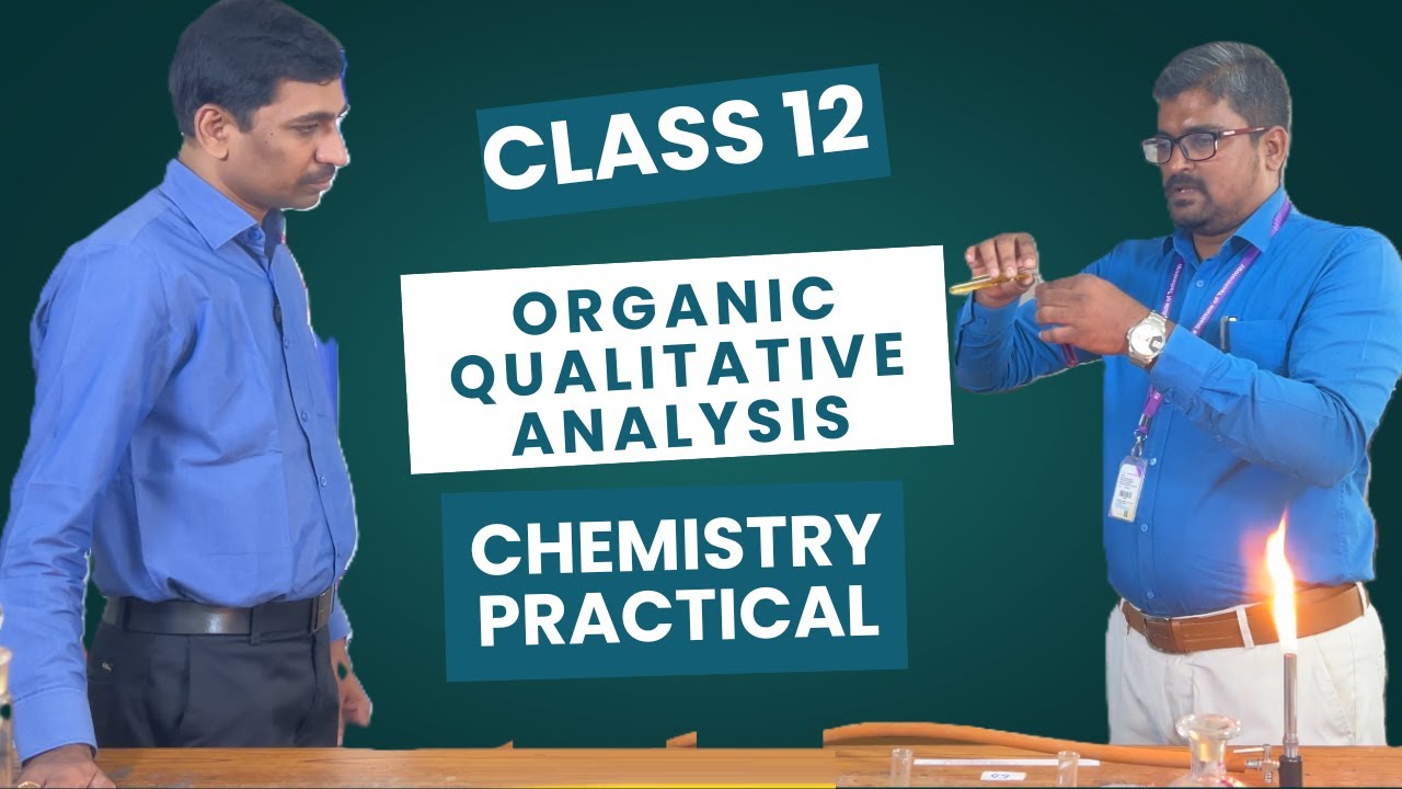 Organic qualitative analysis | class 12 | chemistry practical | salt analysis | AlexMaths
