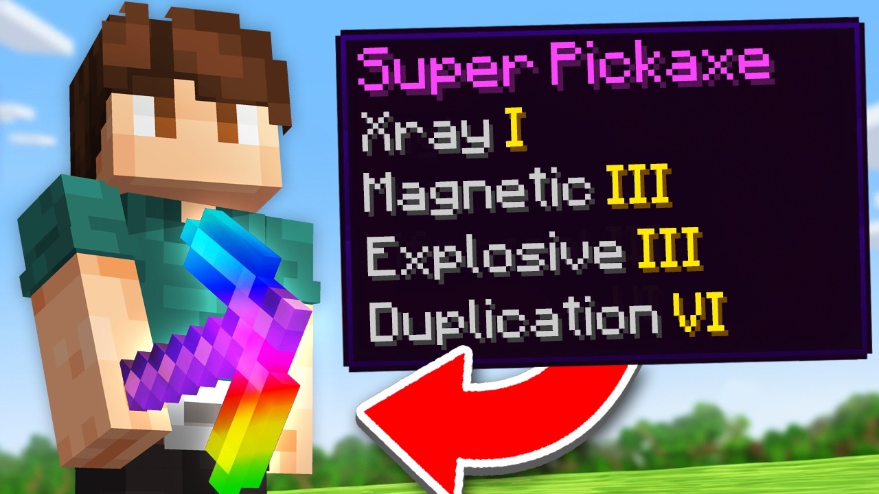 I Added Custom Enchants to Minecraft...