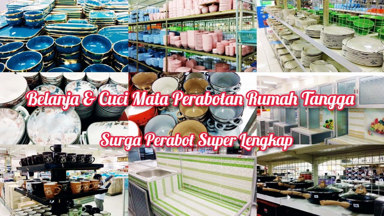 BELANJA DAN CUCI MATA PERABOTAN RUMAH TANGGA DI PROGO I PERLENGKAPAN DAPUR